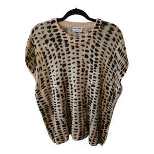 LNA Black and Tan Sweater